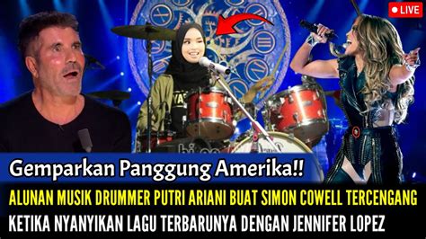 Alunan Drummer Putri Ariani Buat Simon Cowell Tercengang Saat Nyanyikan