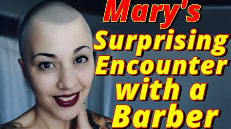 Haircut Stories Marys From Long Hair To Buzz Cut Marys Surprising