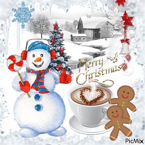 White Christmas Coffee - Free animated GIF - PicMix