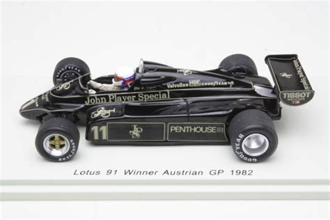 Lotus 91 1st GP Austria 1982 Elio De Angelis No 11 S5352 69 95