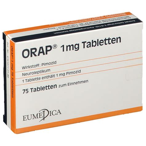 ORAP 1 Mg 75 St Mit Dem E Rezept Kaufen Shop Apotheke