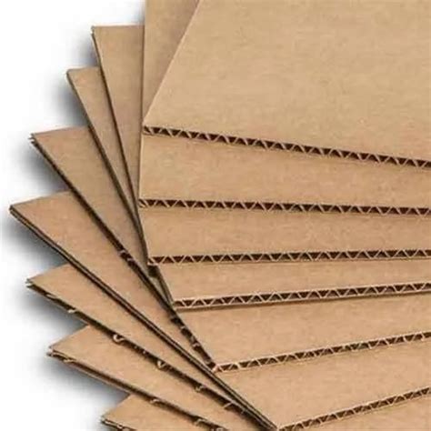 Brown Corrugated Packaging Sheet Thickness 1 Mm At Rs 155sheet In