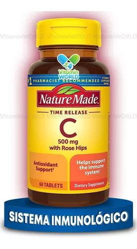 Suplemento Nature Made Vitamina C Cido Asc Rbico Tabletas