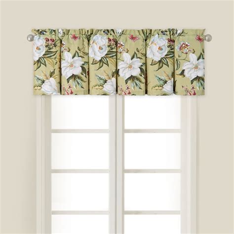 Magnolia Cotton Valance Set Of 2 17815618 Shopping Great Deals On Valances