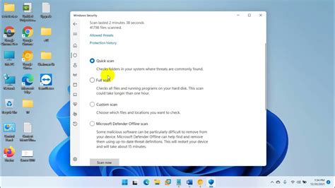 How To Run A Full Virus Scan By Microsoft Defender In Windows Youtube