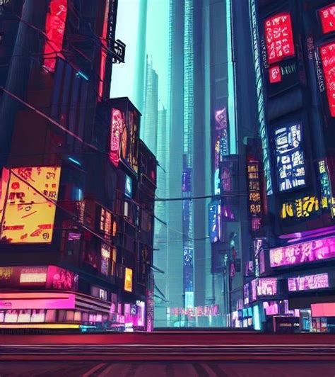 Cyberpunk Tokyo by HandsomeBlizzard on DeviantArt