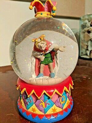 Disney Hunchback Of Notre Dame Quasimodo Jester Snowglobe Super Rare