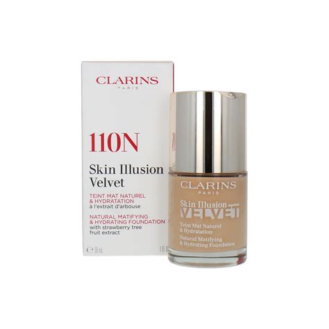 Clarins Skin Illusion Velvet Natural Matifying Hydrating Foundation