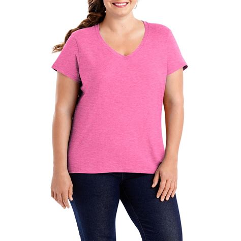 Hanes Hanes Womens X Temp Short Sleeve V Neck T Shirt