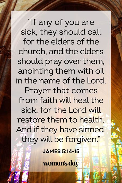 Bible Verses About Healing The Sick