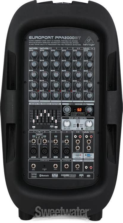 Behringer Europort Ppa Bt Portable Pa System Audio