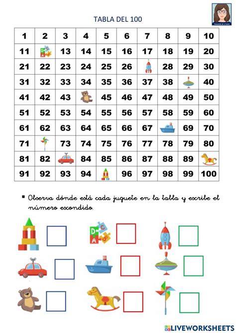 Ejercicio De Tabla Del Ii Primaria Ejercicios De Tabla