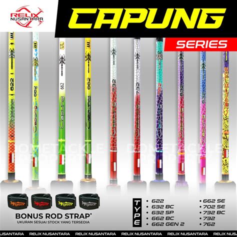 Extra Bonus Dragonfly Rod Relix Nusantara Se Gen Gen Penta Series