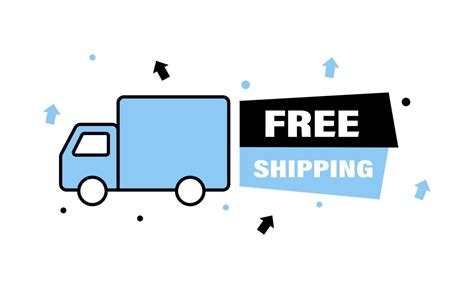 Free Shipping Delivery Service Badge Fast Time Delivery Order Quick