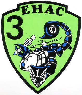 Patch de la 3e escadrille dhélicoptères antichar du 1er RHC ALAT FR