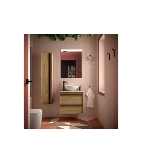 Mueble de Baño ATTILA 60 2 cajones sobre encimera