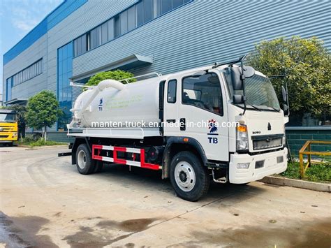 Sinotruk Howo Liters Liters Liters High Pressure Vacuum