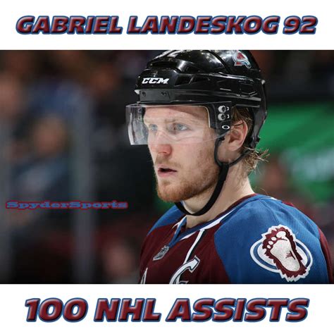 Gabriel Landeskog Reaches 100 NHL Assists | Spyder Sports Lounge