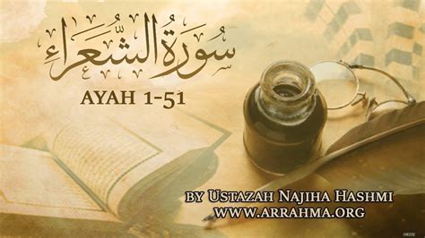 Live Tafsir Of Surah Al Shuraa Ayah By Ustazah Najiha Hashmi