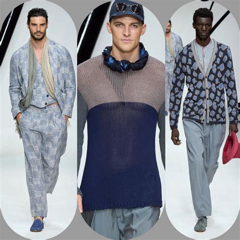 Giorgio Armani Herren Fr Hling Sommer Runway Magazin Offiziell