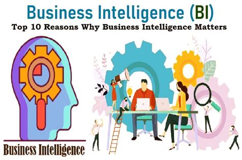 Top 10 Reasons Why Business Intelligence Matters Scitech Society