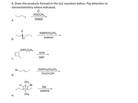 Solved 2 Consider The Following Pairs Of Sn2 Reactions