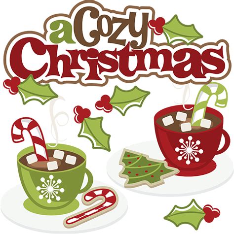 A Cozy Christmas Svg Cute Christmas Clipart Christmas Svg Christmas