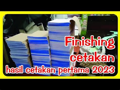 Finishing Cetakan Faktur Ncr Pertama Ditahun Youtube