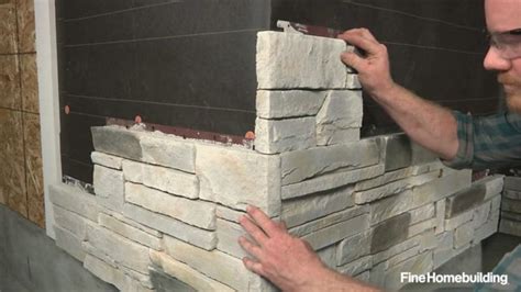 How to Install Faux Stone-Veneer Siding Panels - Fine Homebuilding