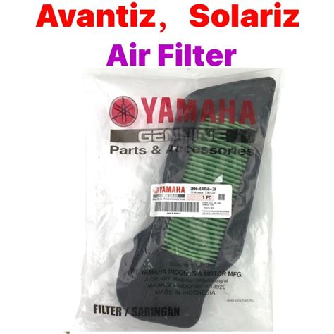 Air Filter Ego Solariz Avantiz Air Cleaner Penapis Udara Angin Set