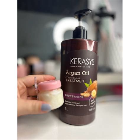 MINIATURA 40g Kerasys Argan Oil Shopee Brasil