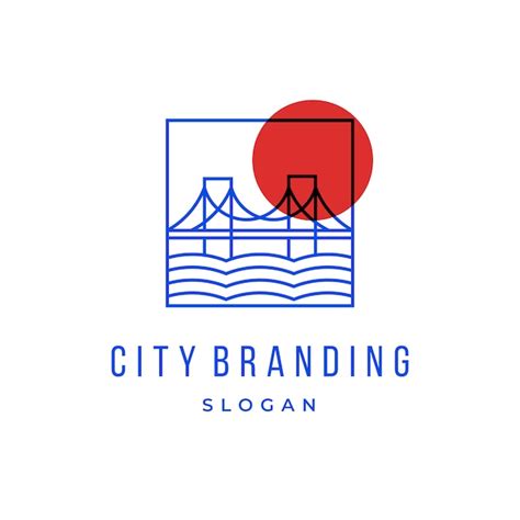 Premium Vector Cityscape Logo Design Template