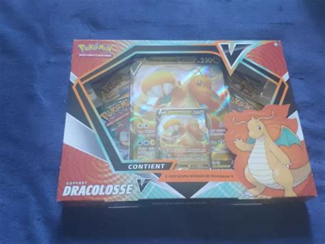 POKEMON COFFRET Dracolosse V Evolution Céleste Scellé FR NEUF