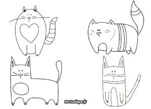 Dessin Chat Coloriage Chat A Imprimer Rdvludique