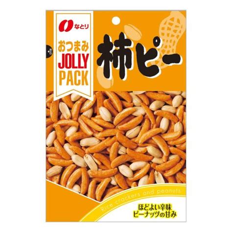 なとり Jolly Pack 柿ピー 10入 4902181097564おつまみ・柿の種・ピーナッツ 4902181094204