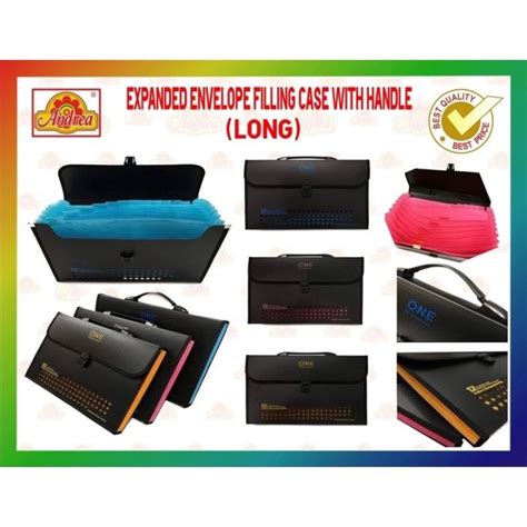 Expanded Envelope Filling Case W Handle Andrea Lazada Ph