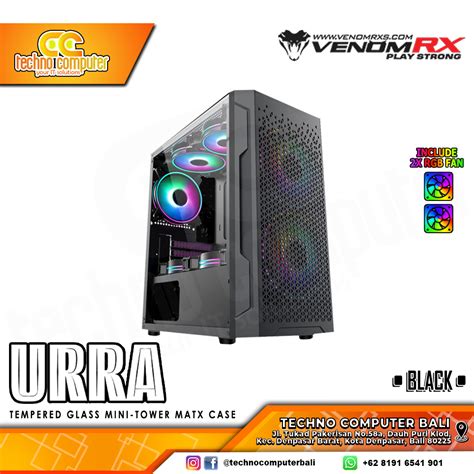 CASING GAMEMAX SPARK Black Mini Tower MATX Case Dual Tempered Glass