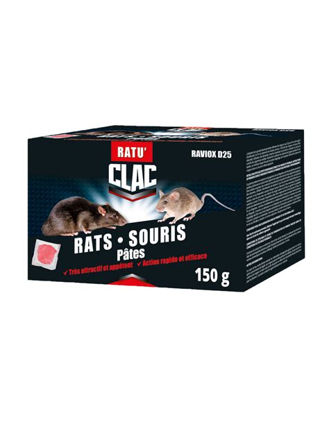 Raticide Clac G Liminez Rats Et Souris Efficacement