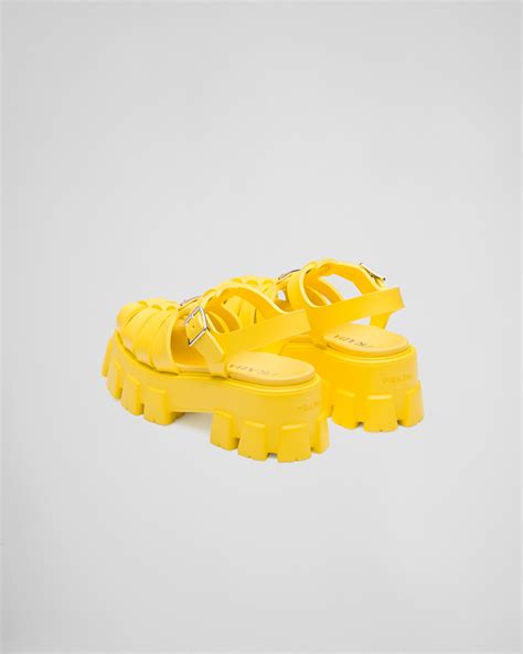 Actualizar Imagen Yellow Prada Sandals Abzlocal Mx