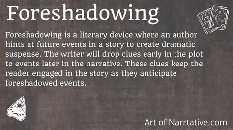 How To Use Foreshadowing In Film And Literature The Art Of Narrative