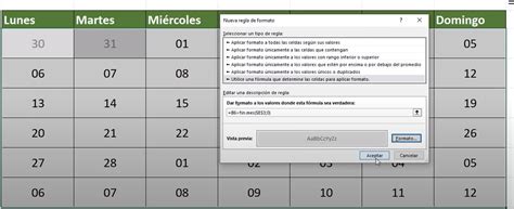 Calendario Perpetuo Y DinÁmico En Excel Sin Macros 2023