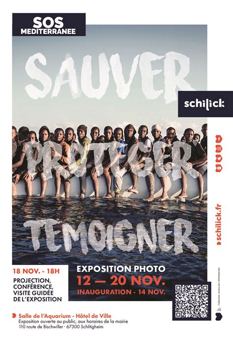 L Exposition Sauver Prot Ger T Moigner De Sos Mediterranee S Invite