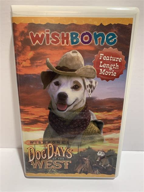 Wishbone Wishbones Dog Days Of The West Vhs 1998 Clamshell Soccer