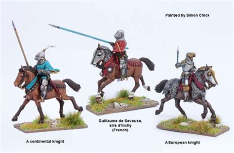 Tmp Perry Release Plastic Agincourt Mounted Knights