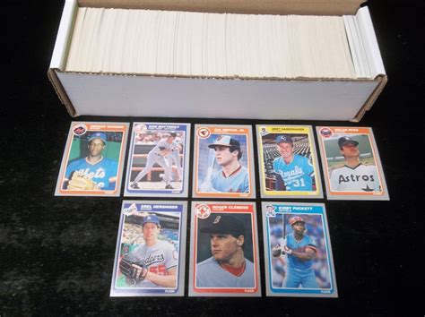 Lot Detail Fleer Baseball Complete Set Of