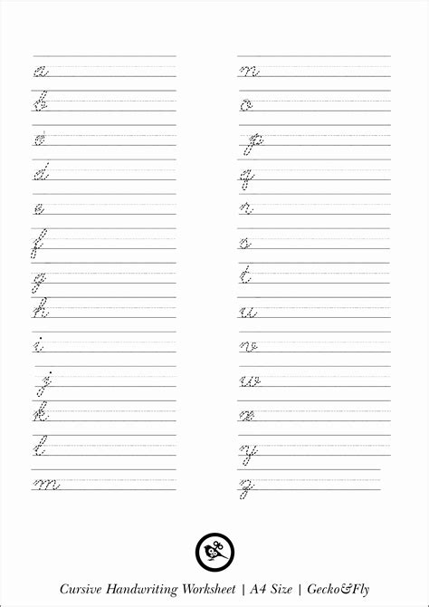 Manuscript Printable Worksheets - Lexia's Blog