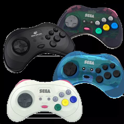 Retro Bit Sega Saturn Controller Wireless Ghz