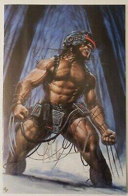 X Lives Of Wolverine 4 Adi Granov Virgin Variant Signed 1 2000 Marvel