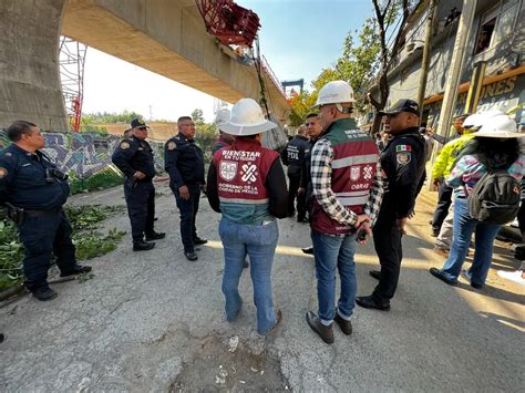 Cae Parte De La Estructura Del Tren Interurbano M Xico Toluca