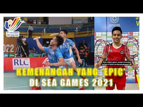 Hasil Final Bulu Tangkis Sea Games 2021 Apriyani Fadia Tumbang